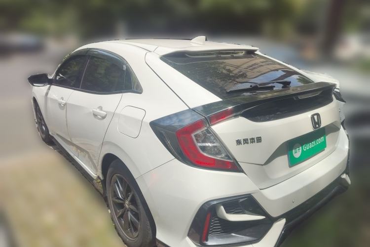 Used Honda Civic 2021 HATCHBACK 220TURBO CVT New Trendsetter Rear Left 45 Deg