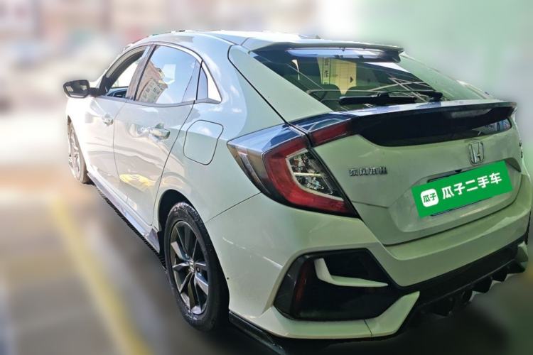 Used Honda Civic 2021 HATCHBACK 220TURBO CVT New Trendsetter Rear Left 45 Deg