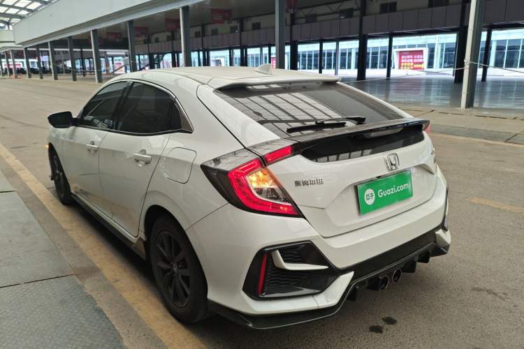 Used Honda Civic 2021 HATCHBACK 220TURBO CVT New Trendsetter Rear Left 45 Deg