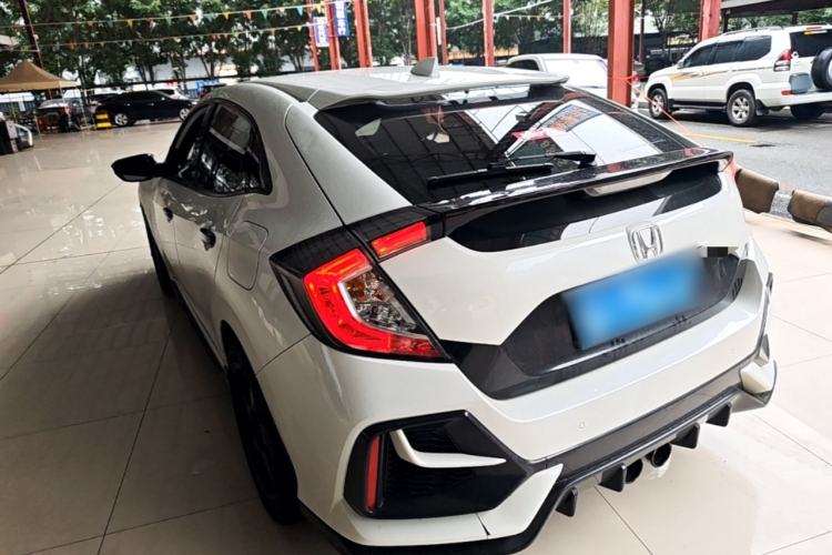 Used Honda Civic 2021 HATCHBACK 220TURBO CVT Trendy Cool Edition Rear Left 45 Deg