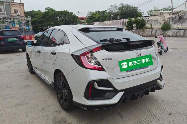 Used Honda Civic 2021 HATCHBACK 220TURBO Manual Driving Pleasure Control Rear Left 45 Deg