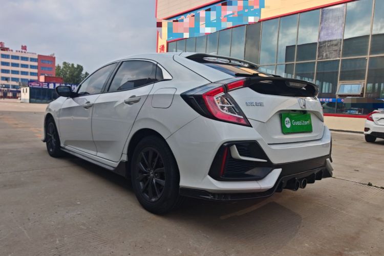 Used Honda Civic 2021 HATCHBACK 220TURBO CVT New Trendsetter Rear Left 45 Deg