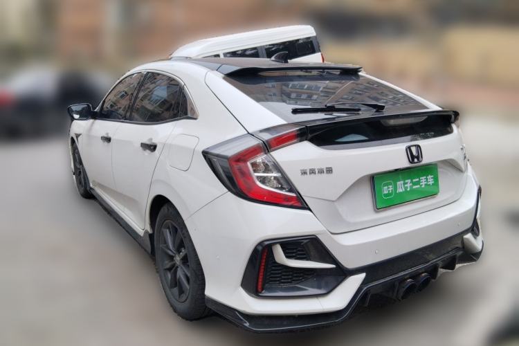 Used Honda Civic 2021 HATCHBACK 220TURBO CVT New Trendsetter Rear Left 45 Deg