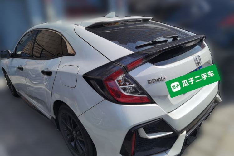 Used Honda Civic 2021 HATCHBACK 220TURBO CVT New Trendsetter Rear Left 45 Deg
