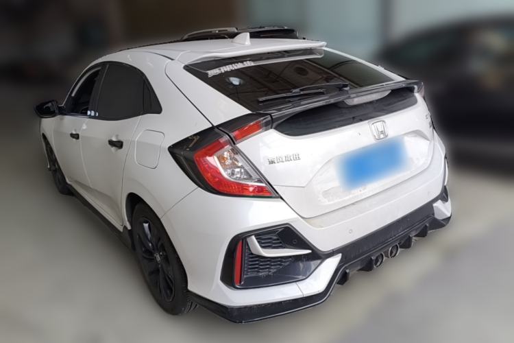 Used Honda Civic 2021 HATCHBACK 220TURBO CVT Trendy Cool Edition Rear Left 45 Deg