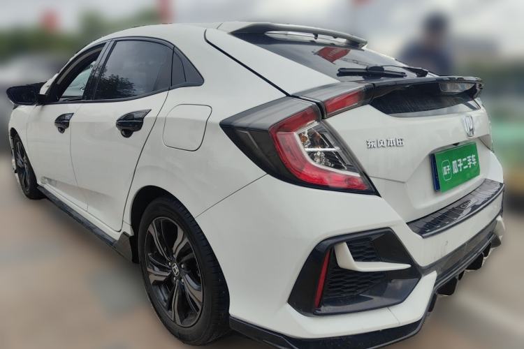 Used Honda Civic 2021 HATCHBACK 220TURBO CVT Trendy Cool Edition Rear Left 45 Deg