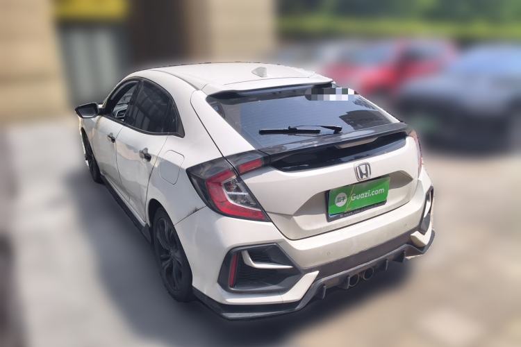 Used Honda Civic 2021 HATCHBACK 220TURBO CVT Trendy Cool Edition Rear Left 45 Deg