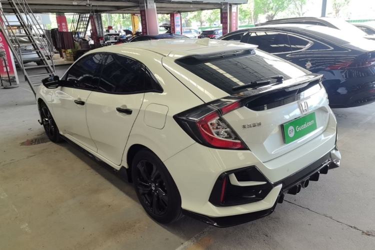 Used Honda Civic 2021 HATCHBACK 220TURBO CVT Trendy Cool Edition Rear Left 45 Deg