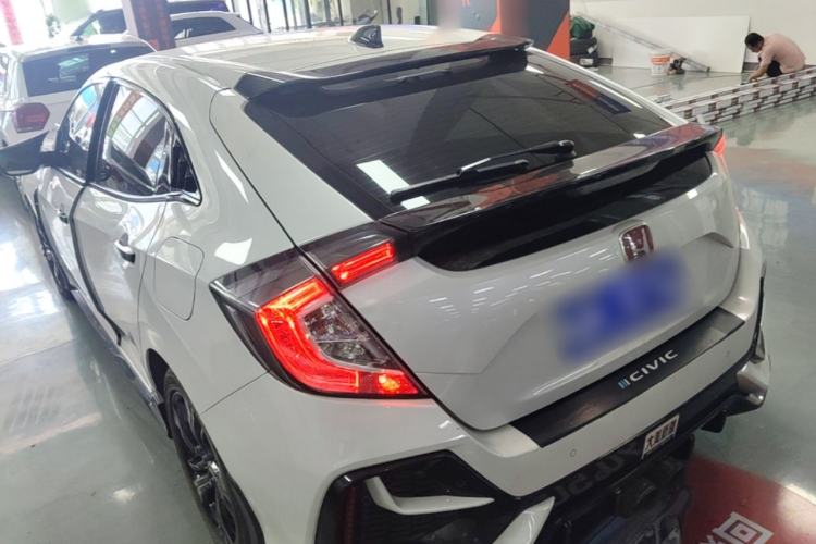 Used Honda Civic 2021 HATCHBACK 220TURBO CVT Trendy Cool Edition Rear Left 45 Deg
