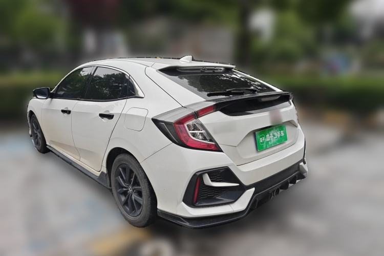 Used Honda Civic 2021 HATCHBACK 220TURBO CVT New Trendsetter Rear Left 45 Deg