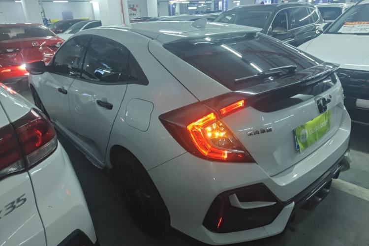 Used Honda Civic 2021 HATCHBACK 220TURBO CVT Trendy Cool Edition Rear Left 45 Deg