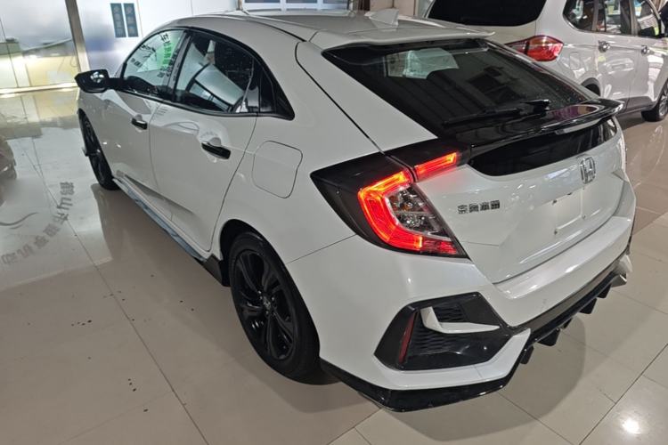 Used Honda Civic 2021 HATCHBACK 220TURBO CVT Trendy Cool Edition Rear Left 45 Deg