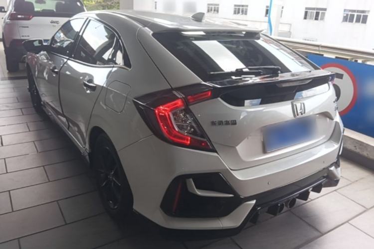 Used Honda Civic 2021 HATCHBACK 220TURBO CVT New Trendsetter Rear Left 45 Deg