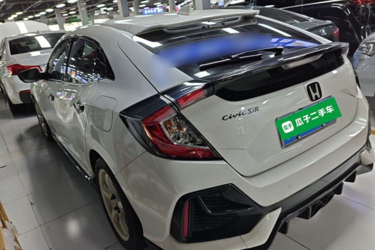Used Honda Civic 2021 HATCHBACK 220TURBO CVT New Trendsetter Rear Left 45 Deg