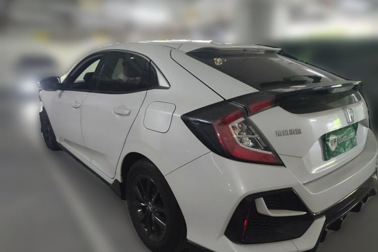 Used Honda Civic 2021 HATCHBACK 220TURBO CVT New Trendsetter Rear Left 45 Deg