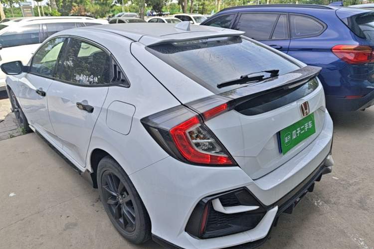Used Honda Civic 2021 HATCHBACK 220TURBO CVT New Trendsetter Rear Left 45 Deg