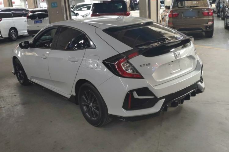 Used Honda Civic 2021 HATCHBACK 220TURBO CVT New Trendsetter Rear Left 45 Deg