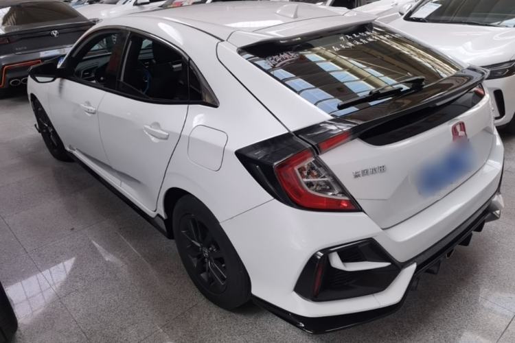 Used Honda Civic 2021 HATCHBACK 220TURBO CVT New Trendsetter Rear Left 45 Deg
