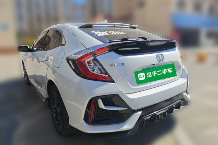 Used Honda Civic 2021 HATCHBACK 220TURBO CVT New Trendsetter Rear Left 45 Deg