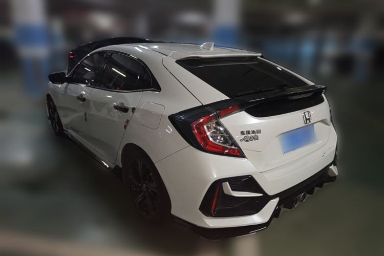 Used Honda Civic 2021 HATCHBACK 220TURBO CVT Trendy Cool Edition Rear Left 45 Deg