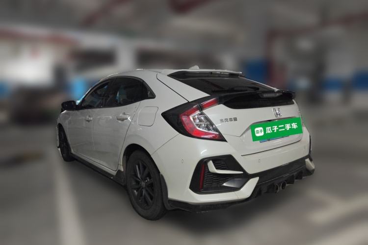 Used Honda Civic 2021 HATCHBACK 220TURBO CVT New Trendsetter Rear Left 45 Deg