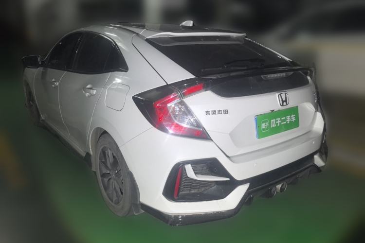 Used Honda Civic 2021 HATCHBACK 220TURBO CVT New Trendsetter Rear Left 45 Deg