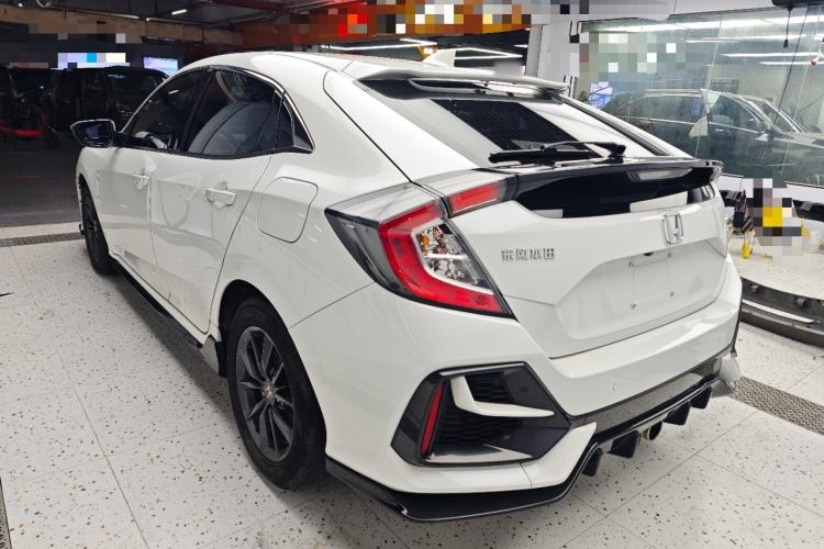 Used Honda Civic 2021 HATCHBACK 220TURBO CVT New Trendsetter Rear Left 45 Deg