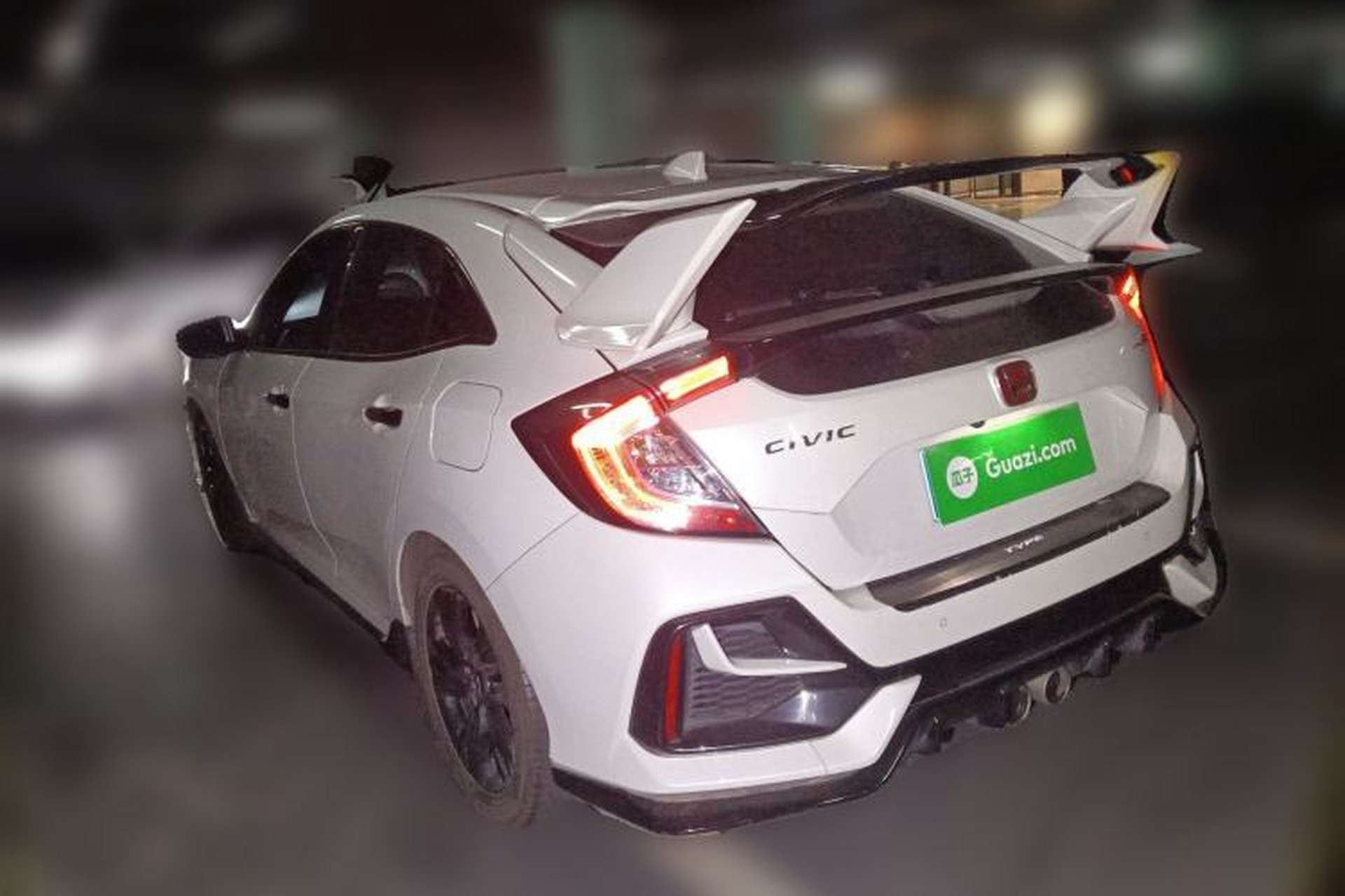 Used Honda Civic 2021 HATCHBACK 220TURBO CVT Trendy Cool Edition Rear Left 45 Deg