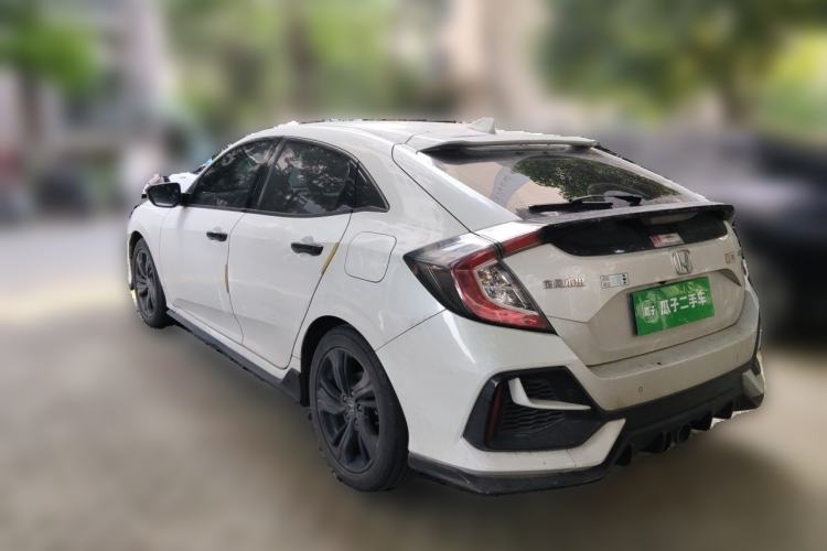 Used Honda Civic 2021 HATCHBACK 220TURBO CVT Trendy Cool Edition Rear Left 45 Deg