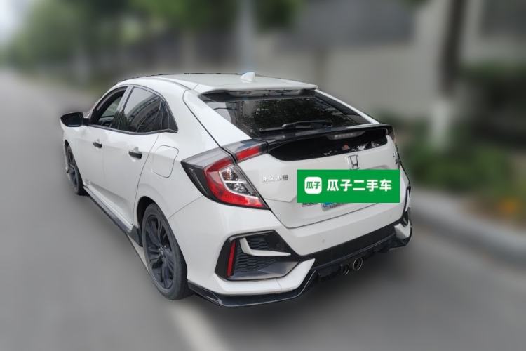 Used Honda Civic 2021 HATCHBACK 220TURBO CVT Trendy Cool Edition Rear Left 45 Deg
