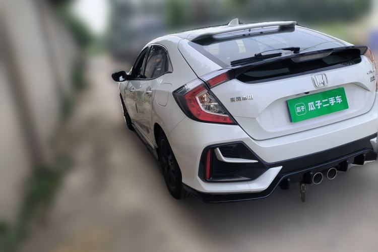 Used Honda Civic 2021 HATCHBACK 220TURBO CVT New Trendsetter Rear Left 45 Deg