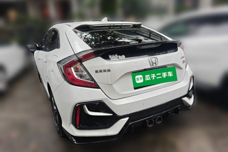 Used Honda Civic 2021 HATCHBACK 220TURBO CVT New Trendsetter Rear Left 45 Deg