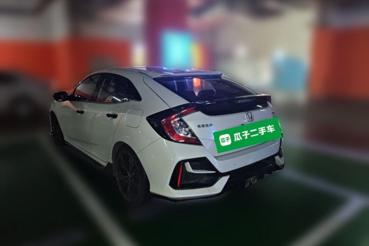 Used Honda Civic 2021 HATCHBACK 220TURBO CVT Trendy Cool Edition Rear Left 45 Deg