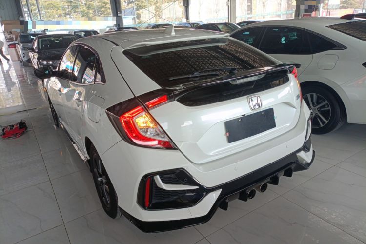 Used Honda Civic 2021 HATCHBACK 220TURBO CVT New Trendsetter Rear Left 45 Deg