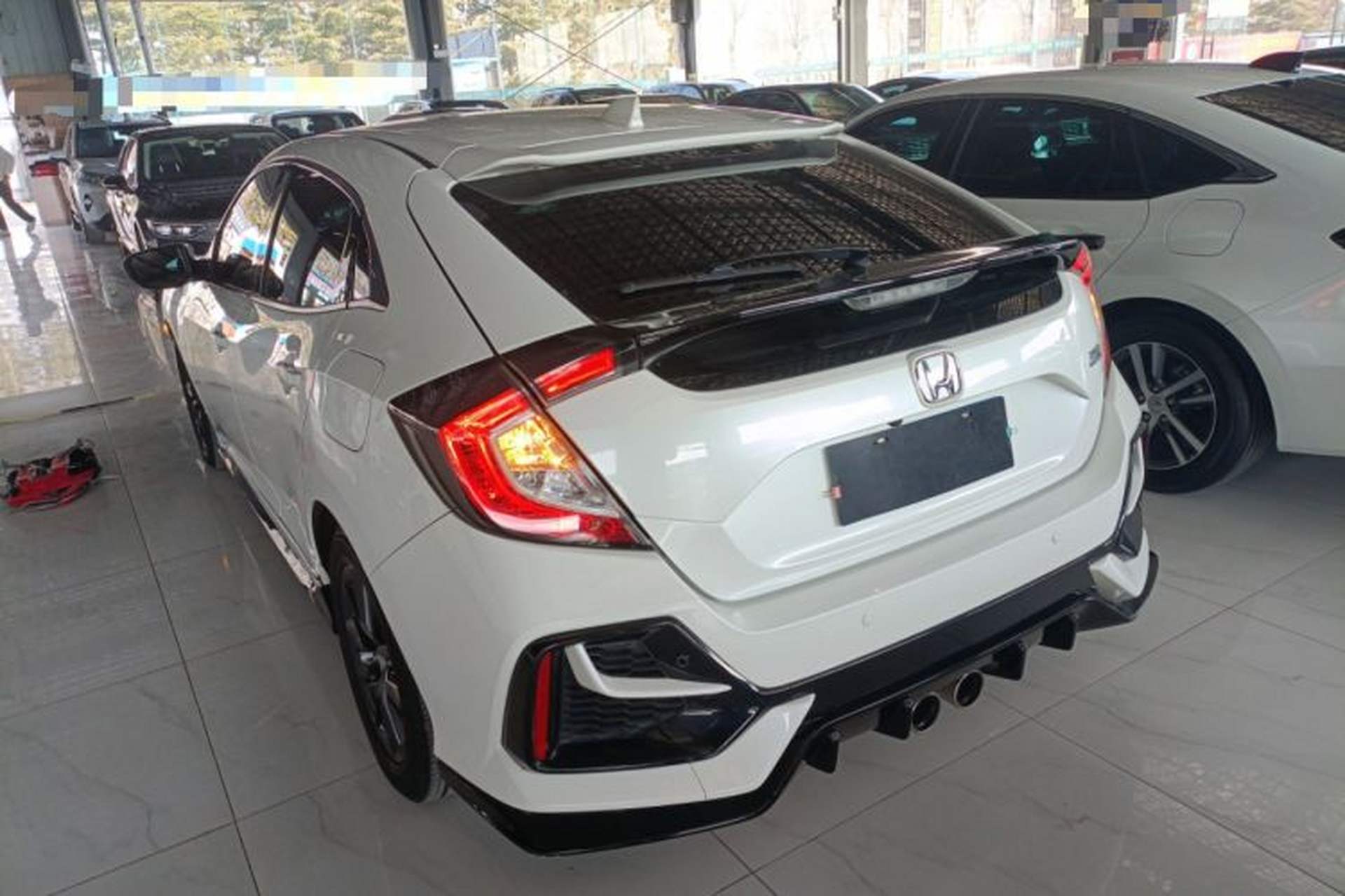 Used Honda Civic 2021 HATCHBACK 220TURBO CVT New Trendsetter Rear Left 45 Deg