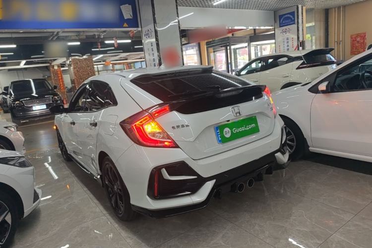 Used Honda Civic 2021 HATCHBACK 220TURBO CVT Trendy Cool Edition Rear Left 45 Deg