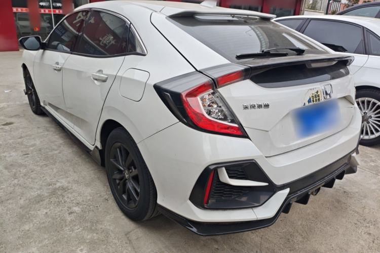 Used Honda Civic 2021 HATCHBACK 220TURBO CVT New Trendsetter Rear Left 45 Deg