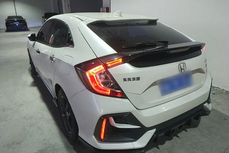 Used Honda Civic 2021 HATCHBACK 220TURBO CVT New Trendsetter Rear Left 45 Deg