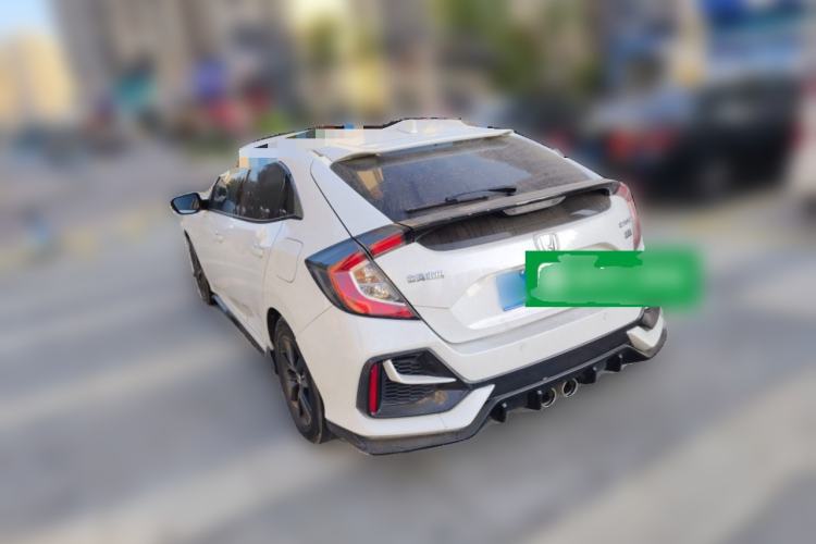 Used Honda Civic 2021 HATCHBACK 220TURBO CVT New Trendsetter Rear Left 45 Deg