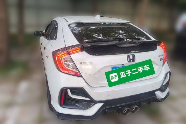 Used Honda Civic 2021 HATCHBACK 220TURBO CVT Trendy Cool Edition Rear Left 45 Deg