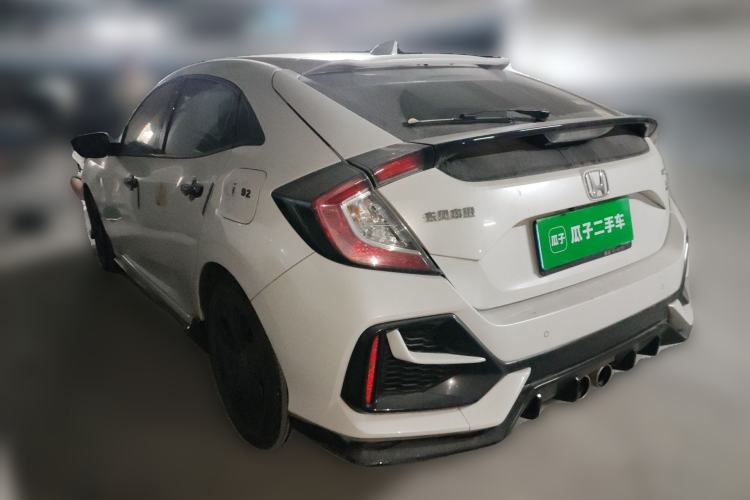 Used Honda Civic 2021 HATCHBACK 220TURBO CVT Trendy Cool Edition Rear Left 45 Deg
