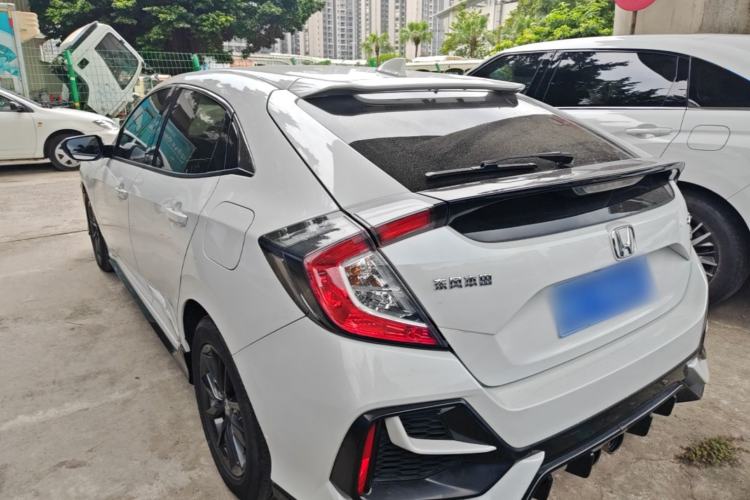 Used Honda Civic 2021 HATCHBACK 220TURBO CVT New Trendsetter Rear Left 45 Deg
