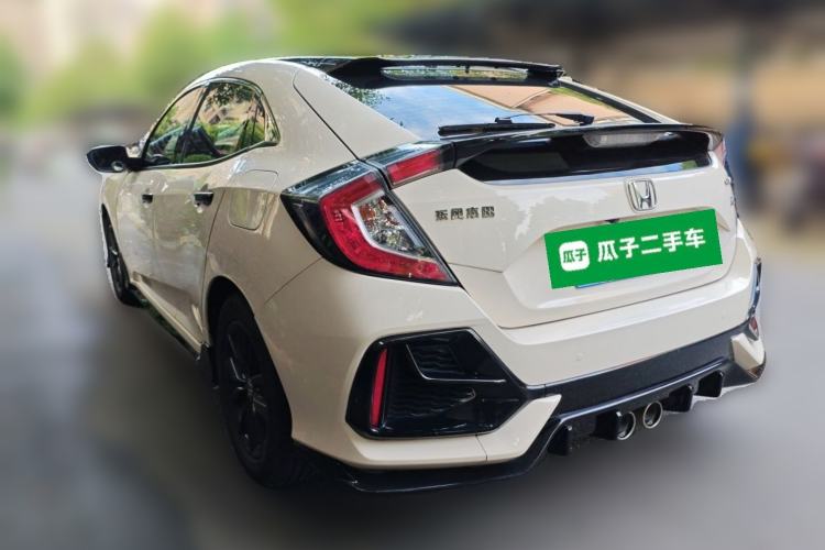 Used Honda Civic 2021 HATCHBACK 220TURBO CVT New Trendsetter Rear Left 45 Deg