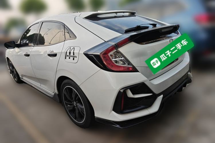 Used Honda Civic 2021 HATCHBACK 220TURBO CVT Trendy Cool Edition Rear Left 45 Deg