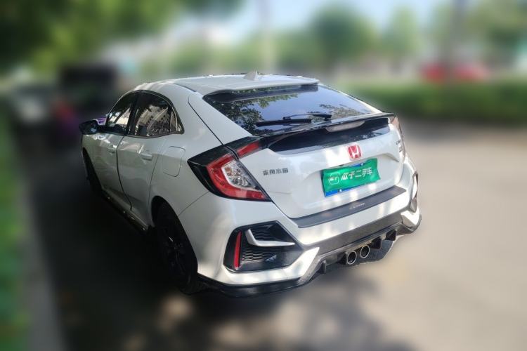 Used Honda Civic 2021 HATCHBACK 220TURBO CVT New Trendsetter Rear Left 45 Deg
