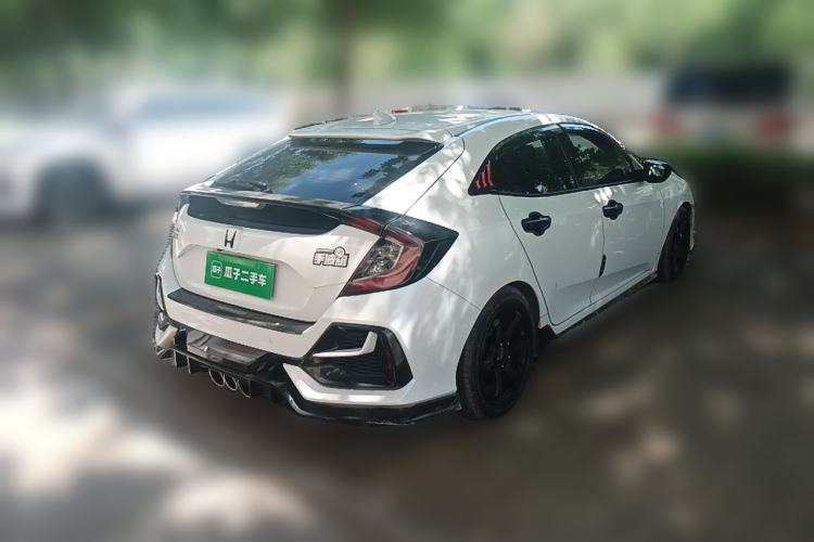 Used Honda Civic 2021 HATCHBACK 220TURBO Manual Driving Pleasure Control Rear Right 45 Deg