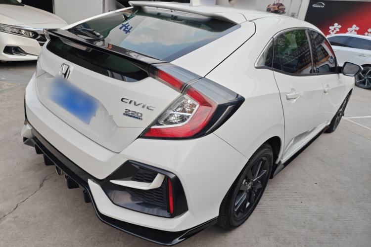 Used Honda Civic 2021 HATCHBACK 220TURBO CVT New Trendsetter Rear Right 45 Deg