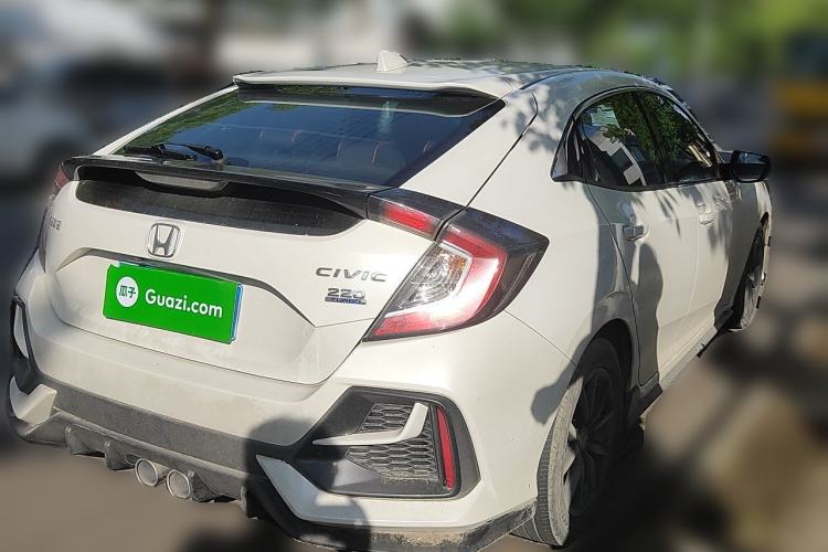 Used Honda Civic 2021 HATCHBACK 220TURBO CVT New Trendsetter Rear Right 45 Deg