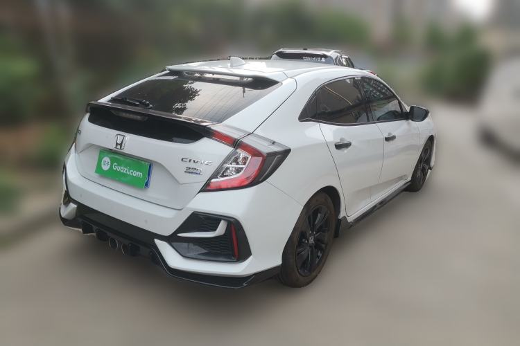 Used Honda Civic 2021 HATCHBACK 220TURBO CVT Trendy Cool Edition Rear Right 45 Deg