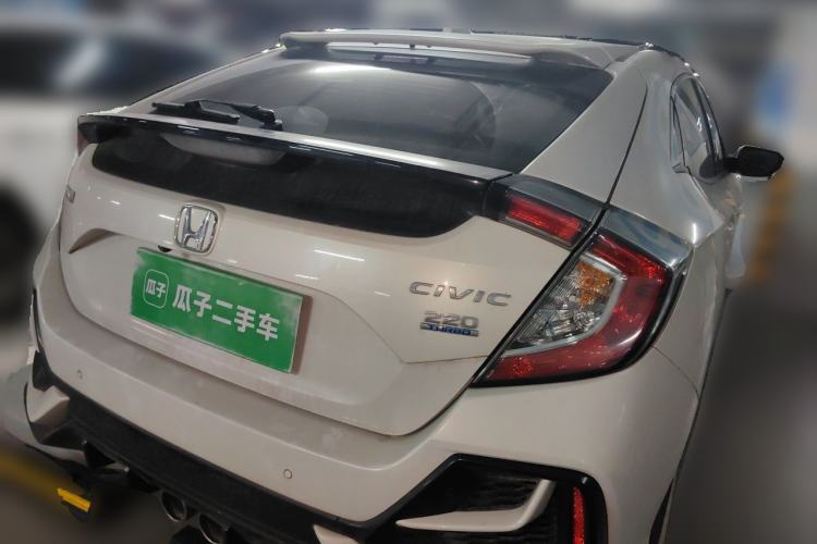Used Honda Civic 2021 HATCHBACK 220TURBO CVT New Trendsetter Rear Right 45 Deg